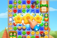 Скачать взлом Мир домовят: три в ряд