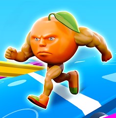 Silly Guys Race: Fall & Run