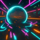 Неоновый туннель